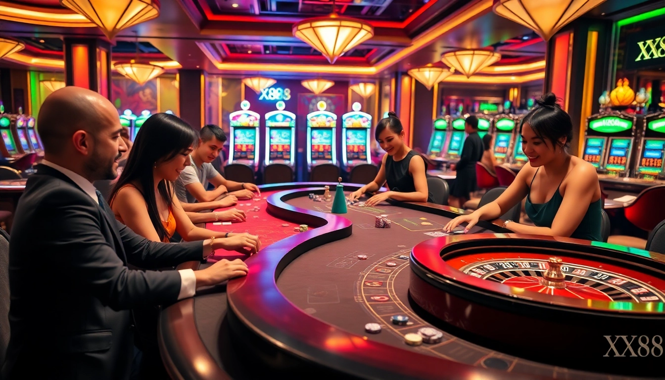 Experience the thrill of winning at XX88 casino tables filled with excitement and dynamic gameplay.